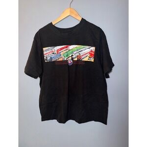 Lionel Trains Graphic T Shirt Black‎ XL Cotton Short Sleeve